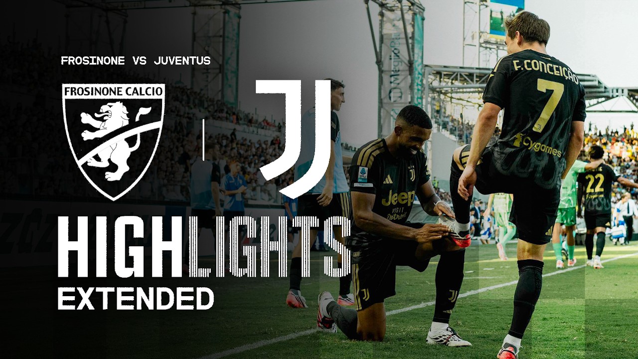 BREMER DECIDES IT! | Frosinone-Juventus Extended Highlights | Serie A