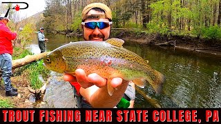 Trout Fishing Near State College  Pennsylvania