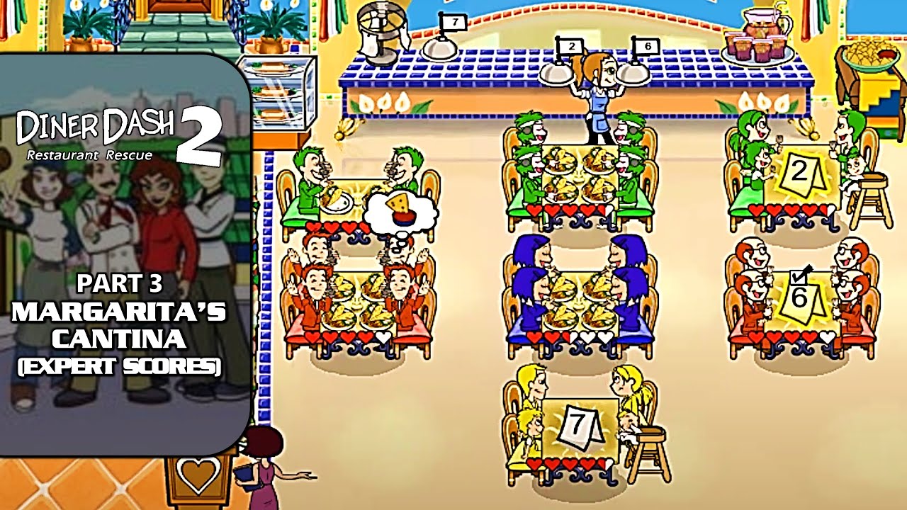 Diner Dash 2: Restaurant Rescue (PC) - FULL GAME 'Longplay' 1440p60  Walkthrough - No Commentary 