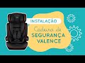 INSTALAÇÃO - CADEIRA DE SEGURANÇA VALENCE 9 A 36KG -  BEBELIÊ