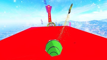LIGHT SPEED BOOST TUBE INTO SPACE - Early ACCESS to new PROPS - CUNNING STUNTS - GTA 5