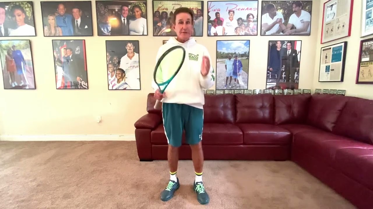 Reprogram you reflexes and your muscle memory! Watch this! - Rick Macci