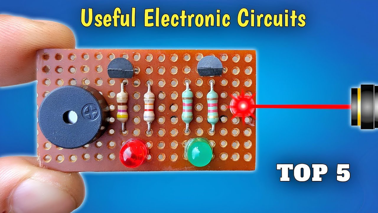 TOP 5 Electronics Projects Anyone With Soldering Iron Can Make