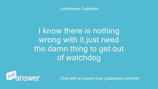 My jacuzzi j-365, is in watchdog mode and need to reset it