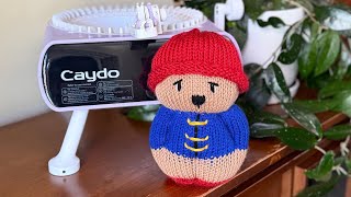 Paddington Bear ~ Caydo Electric Knitting Machine M1 Pro / Circular Knitting