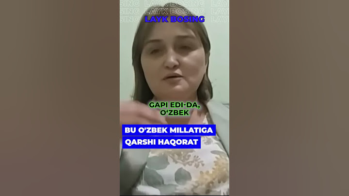 Turk stendapchi qiz o'zbek millatini yerga urdi