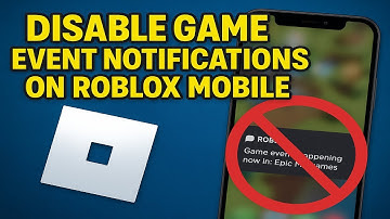 How To Disable Game Event Notifications On Roblox Mobile (2025)