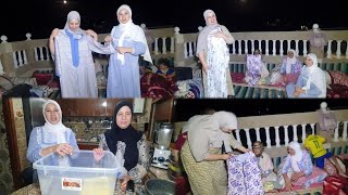🎁مفاجأة كبيرة من تيتيش للعائلة🤗صاك عامر بالهدايا والعرايسات فرحانين بزاف😍وطبق رشيدة بهر الجميع😋