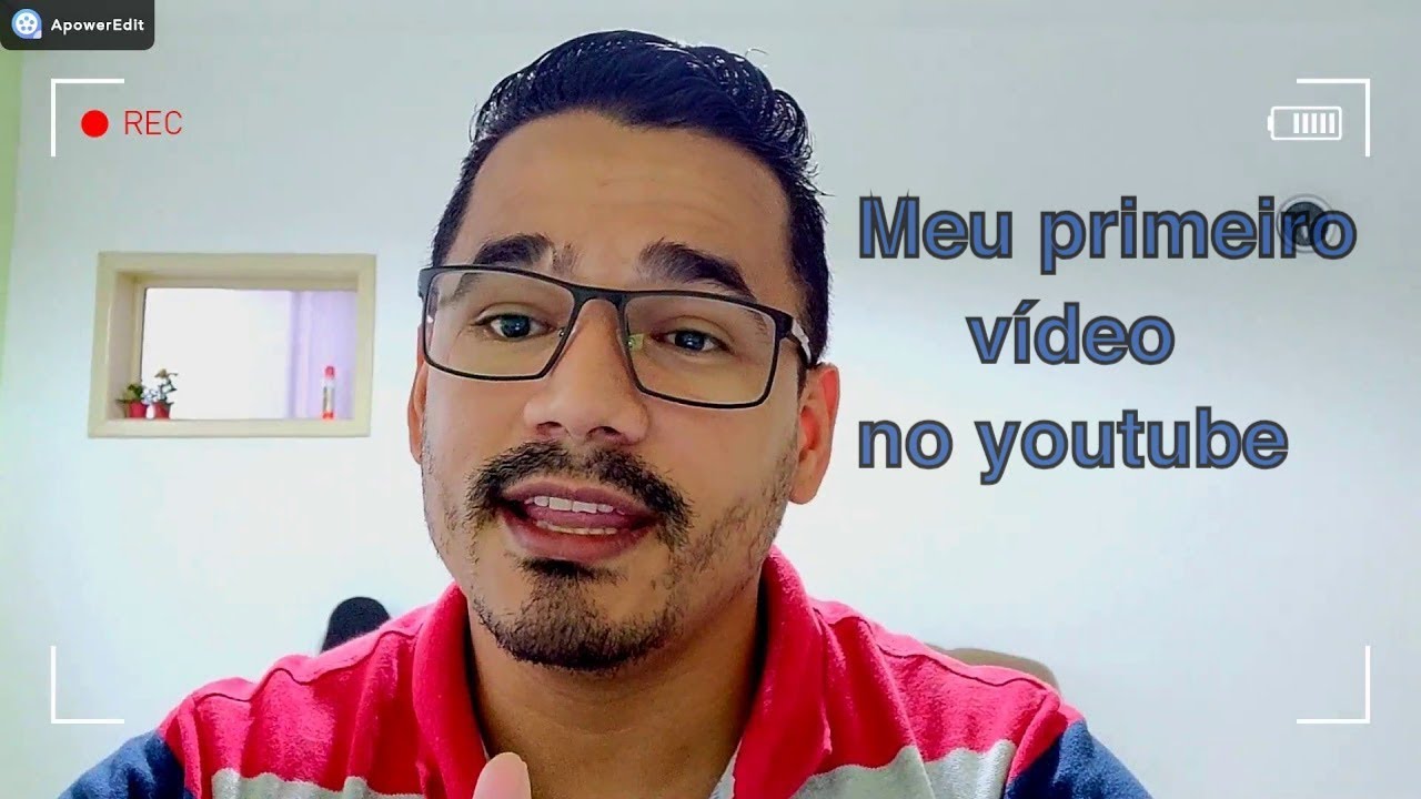O primeiro passo, meu primeiro vídeo do youtube. YouTube O primeiro passo, meu primeiro vídeo do youtube. YouTube