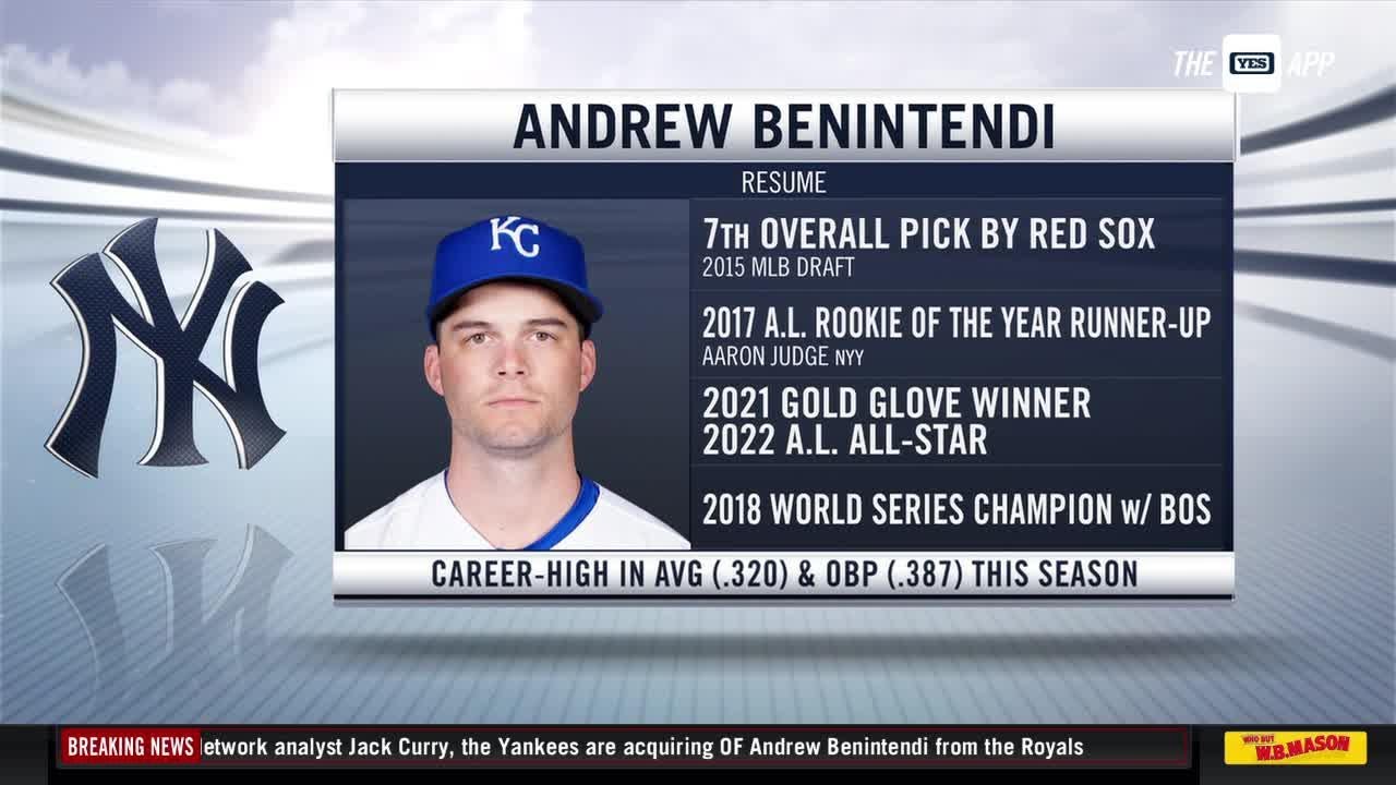 Yankees Trade for Andrew Benintendi