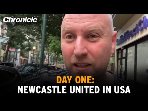 Newcastle United USA Summer Series Travel Vlog | Day One |