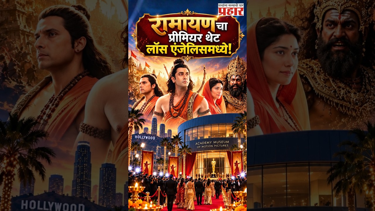 Ramayana Goes Global! World Premiere in Los Angeles | लॉस एंजेलिसमध्ये होणार रामायणाचा दणका!