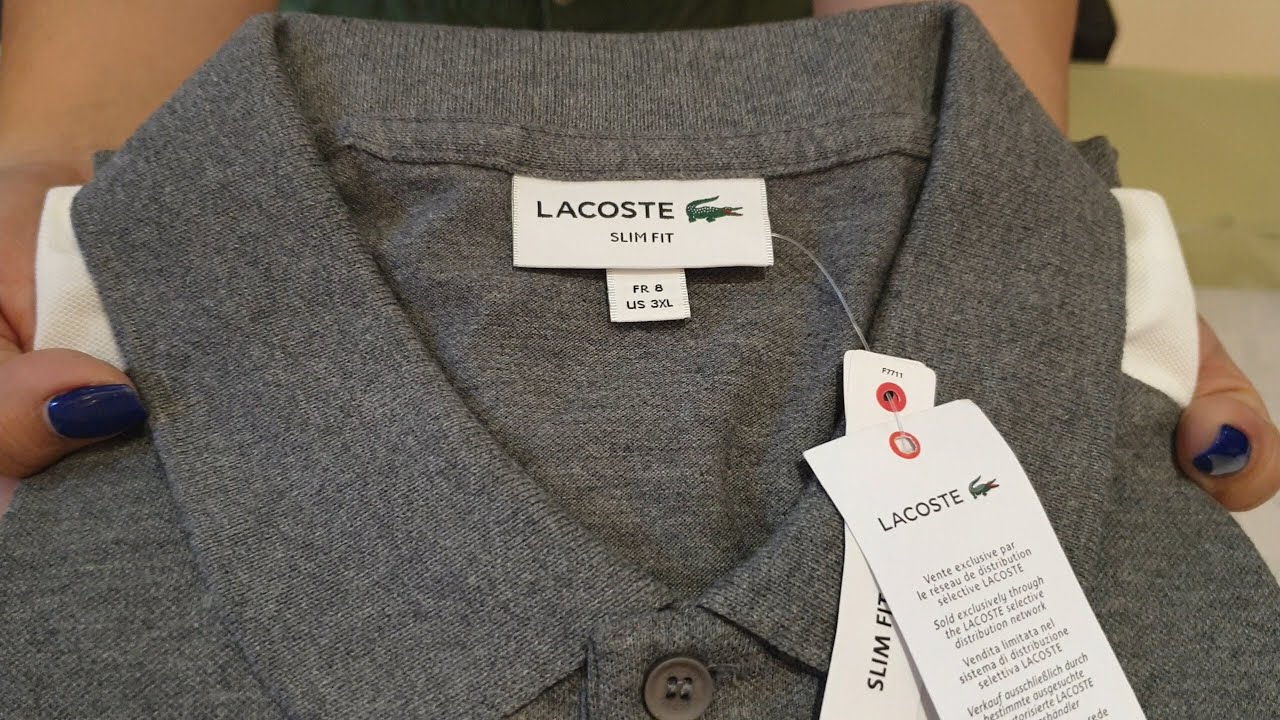 diamant svovl græs LACOSTE Polo Shirt - Unboxing - YouTube