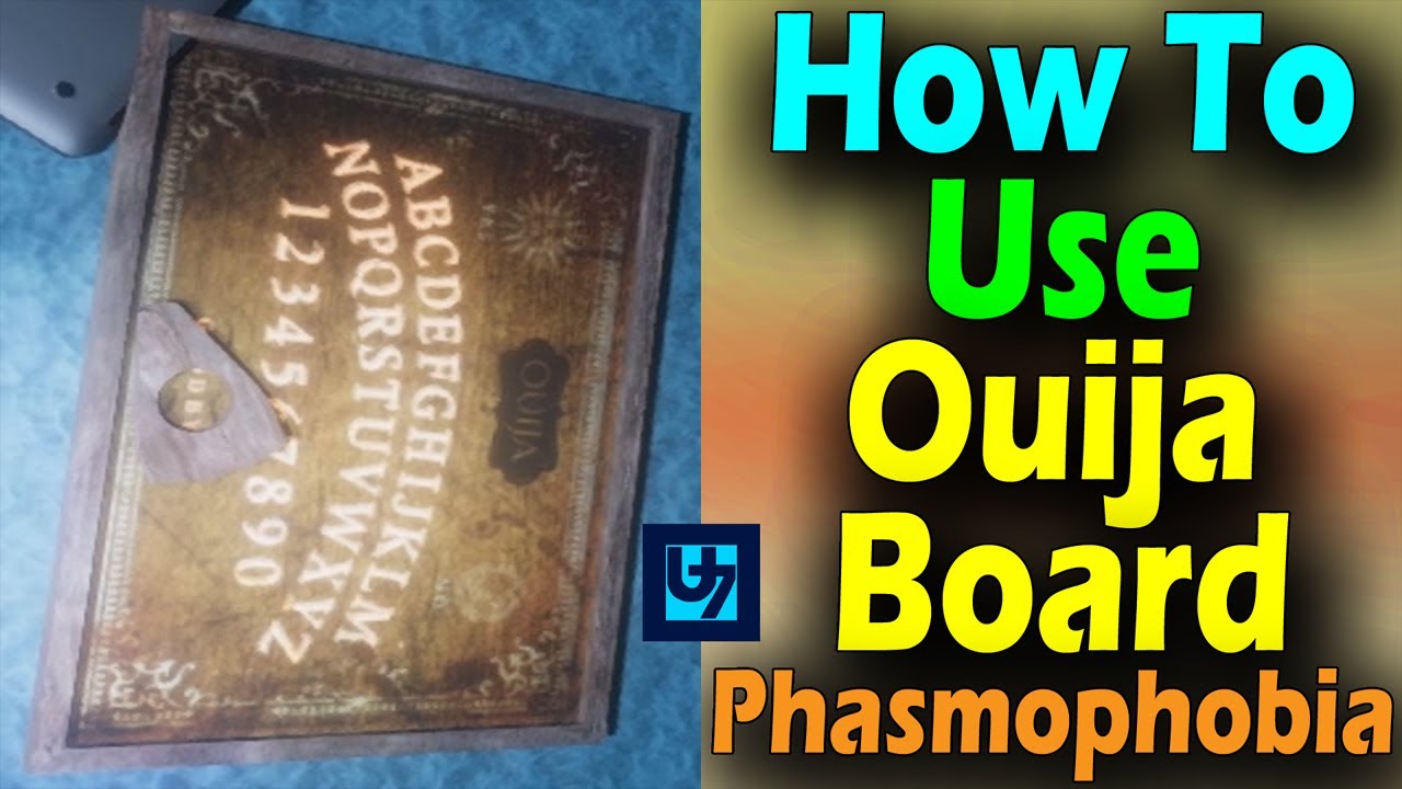How To Use Ouija Board Phasmophobia - YouTube