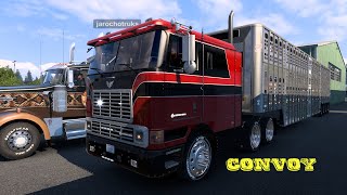 convoy con los compas   AMERICAN TRUCK SIMULATOR 1.49