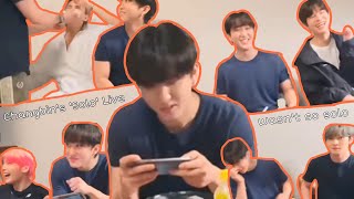 Skz Changbin's 'solo' live wasn't very solo 😱