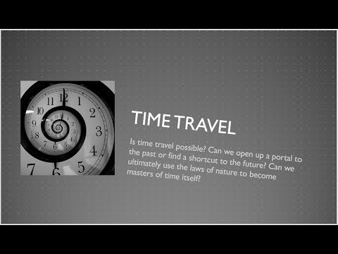 time travel theory ppt