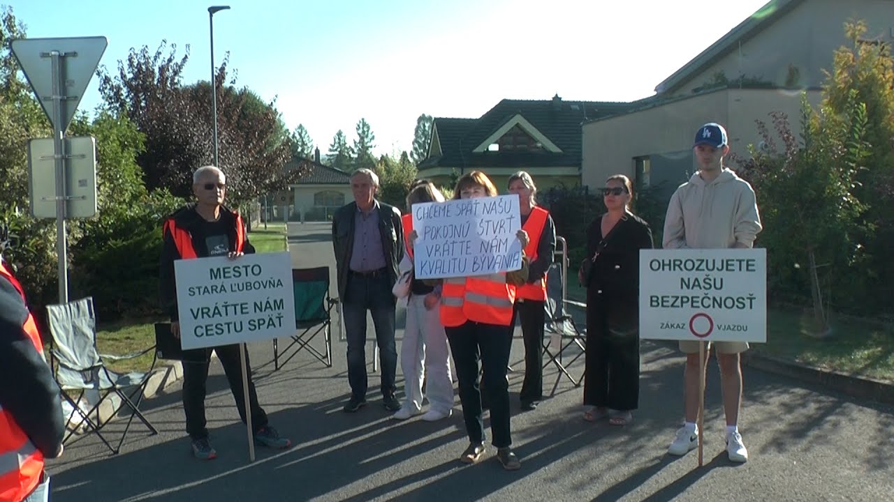 VIDEO Nespokojní obyvatelia zablokovali dopravu. Budú mať protesty pokračovanie?