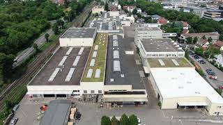 Drohnenflug Drone Video Polar Mohr Betriebsgelände Hofheim