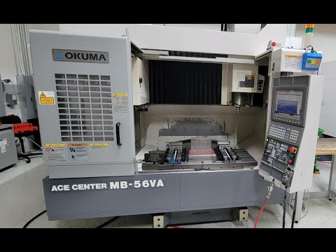 2006 Okuma MB-56 VA CNC Vertical Machining Center - YouTube
