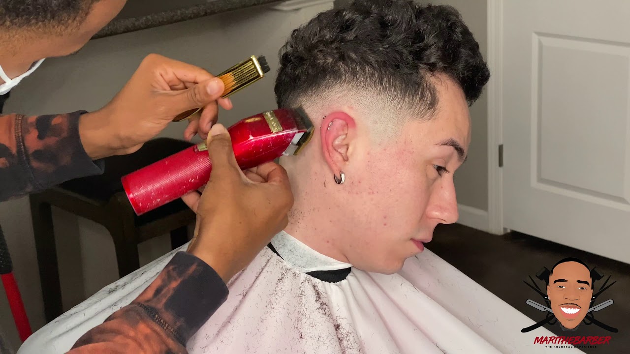 First Ever!! Straight Hair Client w/ Freestlye Design on the Channel, VoiceOver Tutorial!!