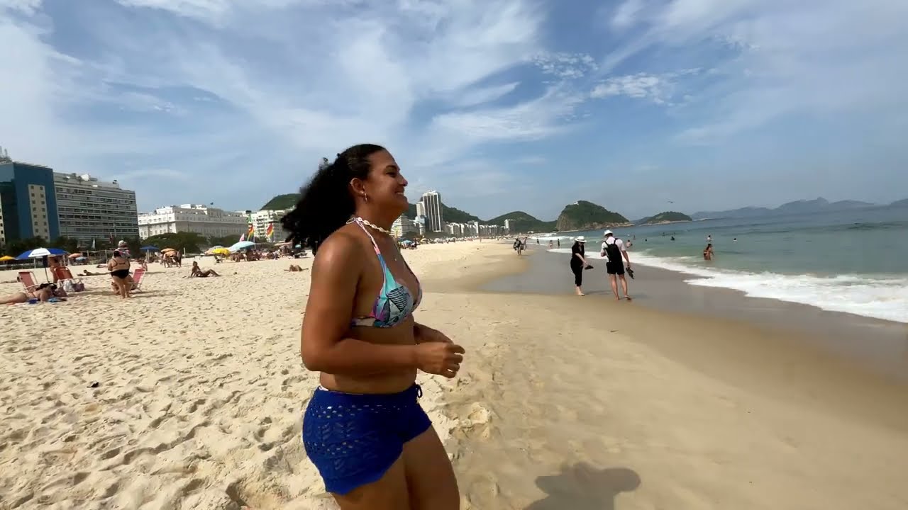 [4k60] Stroll through Copacabana, Rio de Janeiro 🇧🇷