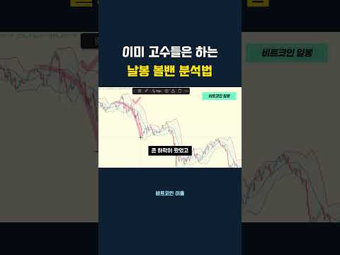 고수들은 안다! 날봉 볼밴 분석법 #shorts #볼린저밴드 #비트코인