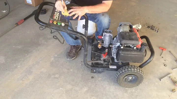 Excell XR2500 Pressure Washer Pump Replacement