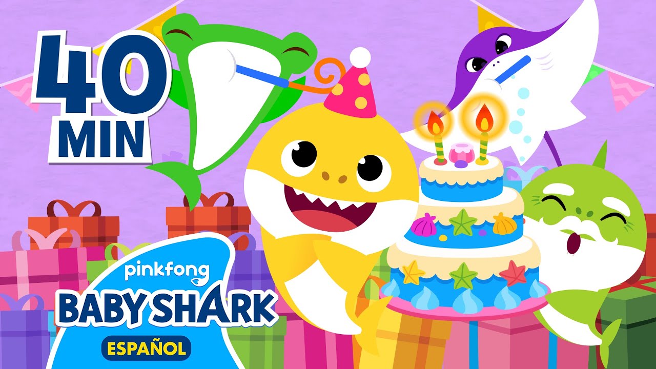 Hoy Es Mi Cumpleaños!🎂, Cumpleaños de Tiburón Bebé, Canciones Infantiles