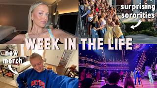 Famous week in the life: a day in dallas, dwts, and merch sneak peek! Net Worth