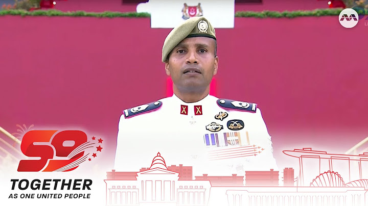 Parade contingents march in | National Day Parade 2024