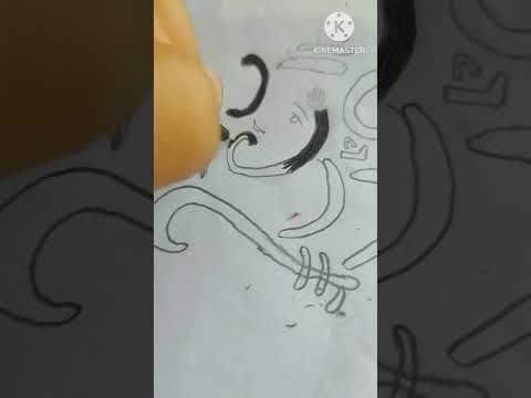 #Ganesh baba #trending #mr #viral #art #drawing #shortfeed
