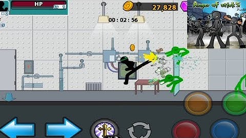 Anger of Stick 5 Zombies Gameplay Android 1/2 Level