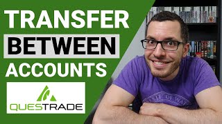 How to TRANSFER BETWEEN Accounts QUESTRADE // Move Stocks & Money Tutorial // TFSA, RRSP & Margin