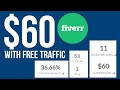 Fiverr affiliate: How I made $60 using free traffic 2020