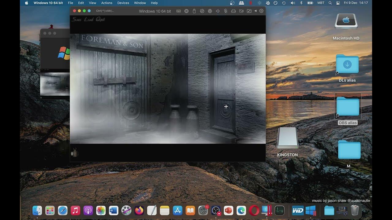 How To Play Dark Fall 2 Lights Out 2004 on MAC? Parallels Desktop (Intro & Gameplay) YouTube