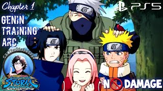 Chapter 1: Genin Training | NO DAMAGE | NO ITEMS | S-RANK [4K 60FPS] NARUTO STORM CONNECTIONS