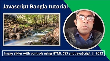 How To Create An Image Slider In HTML, CSS & Javascript in Bangla tutorial | Image Plugin || 2022