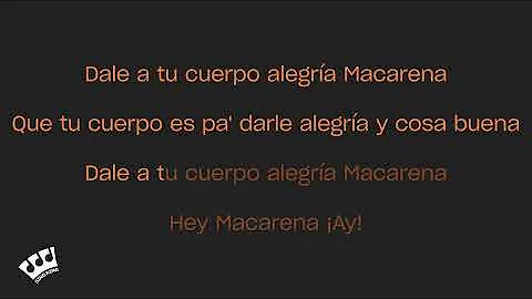 Los Del Rio - Macarena (Karaoke Version)