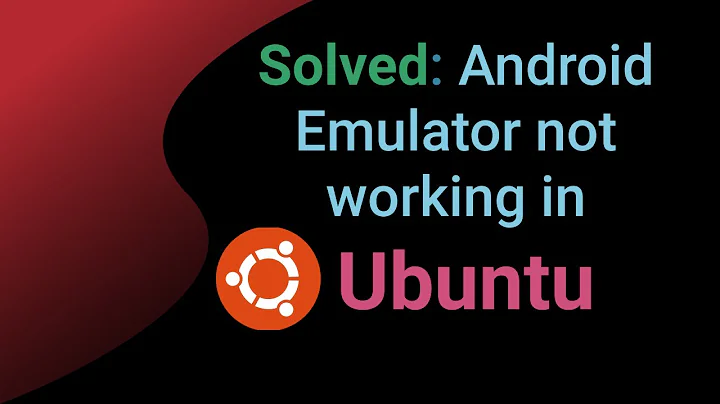 Ubuntu Android Emulator not working,  kvm not found: Solved