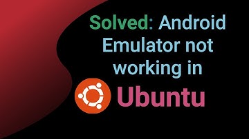 Ubuntu Android Emulator not working,  kvm not found: Solved
