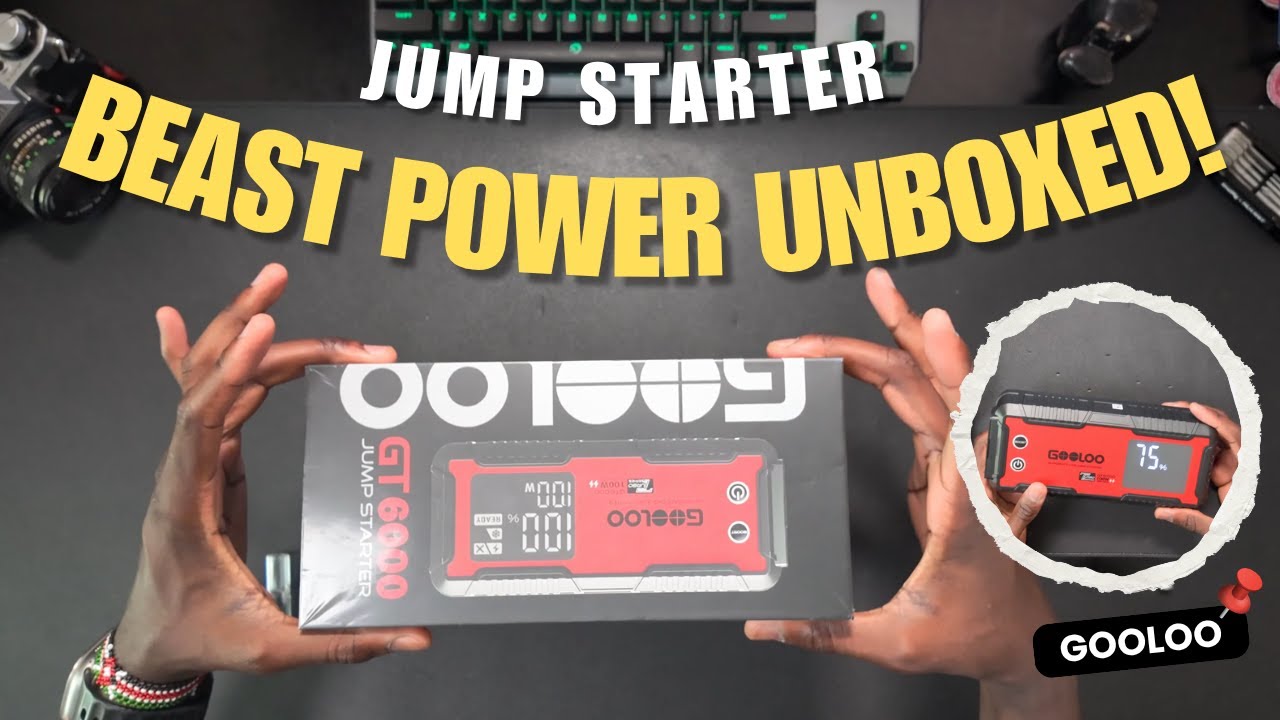 Inside the GT6000: The Ultimate Car Jump Starter!