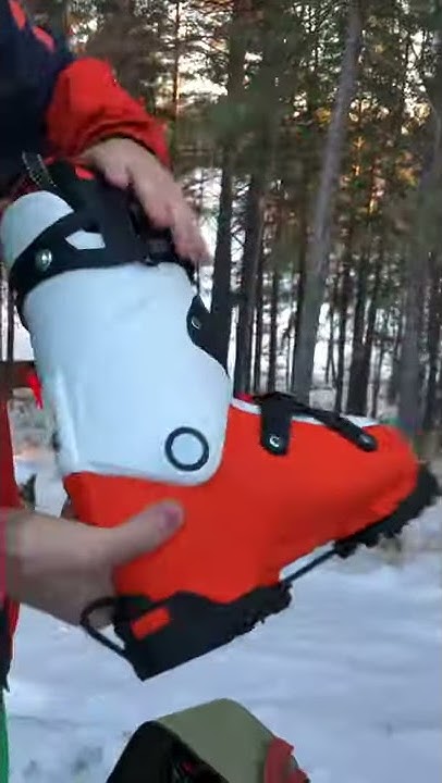 Накладки на горнолыжные ботинки - YouTube