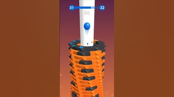 Stack Ball Level 31 Complete In 25 Second #stackball #shorts