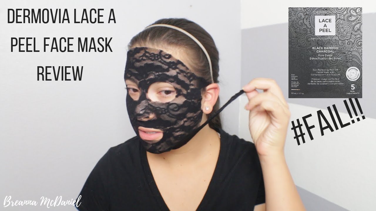 Lace charcoal mask