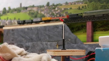 My 3D printed Upper Quadrant motorised N gauge semaphore signal