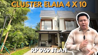 RUMAH 2 LANTAI CICILAN START 5JT.AN TIPE CLARITY CLUSTER ELAIA CITRA GARDEN SERPONG CGS