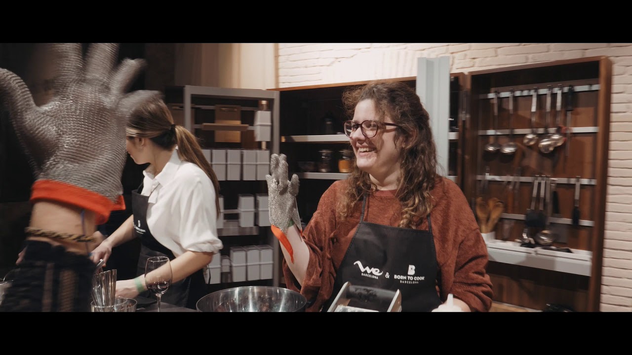 Team building cocina creativa Born to cook Barcelona. Eventos empresa