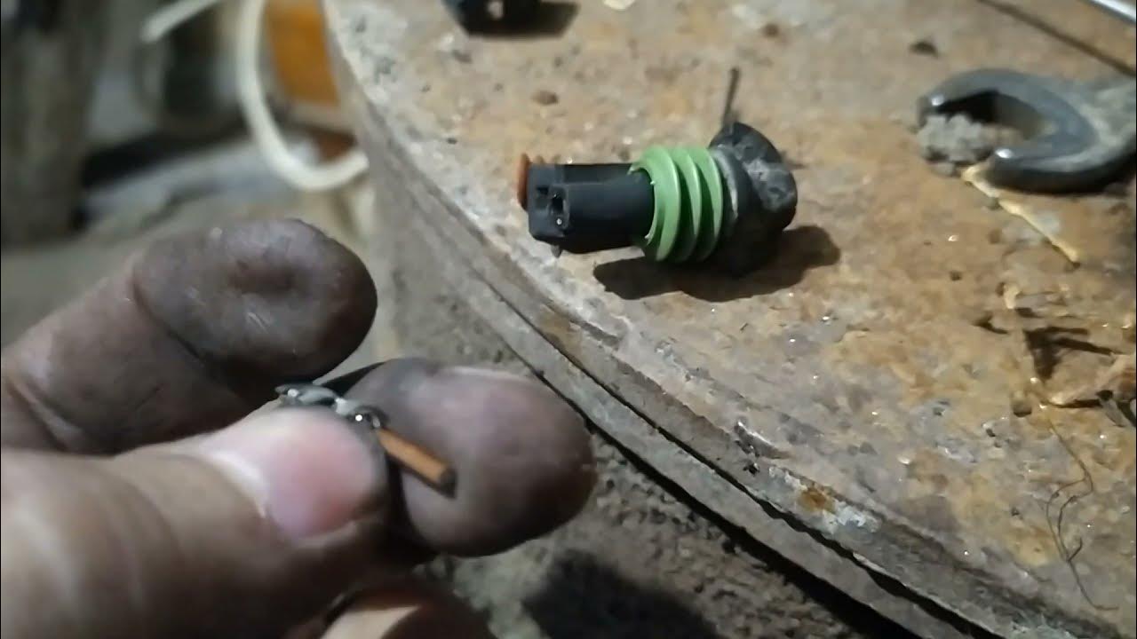 Как снять фишку давления масла гранта