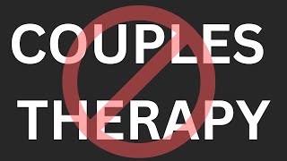 Is Couple's Therapy Worth it or Will it Ruin Your Relationship?